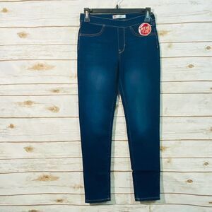 NWT Levi's Girl's Blue Skinny Leggings Stretch Jeans Pant Size 14R